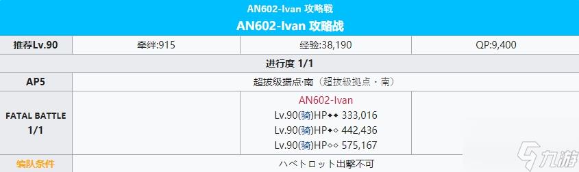 fgo通古斯攻略 通古斯主线本柱子战关卡配置