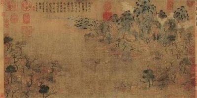 ​中国十大著名山水画家 展子虔第一，李思训第二