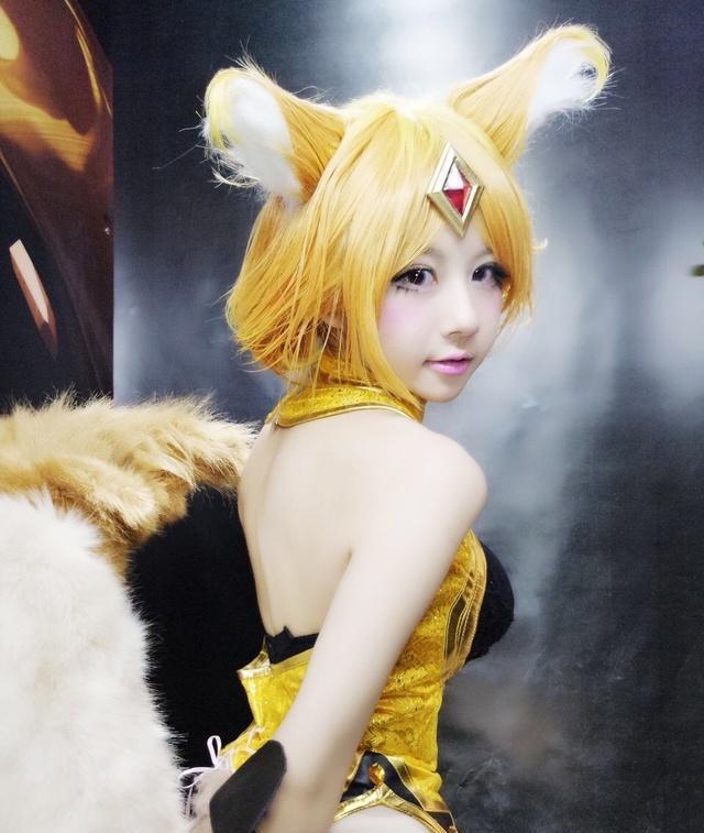 王者荣耀女英雄性感COSPLAY，哇~好美、好性感、好白