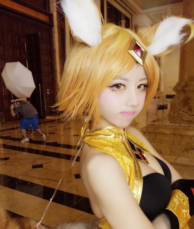 王者荣耀女英雄性感COSPLAY，哇~好美、好性感、好白