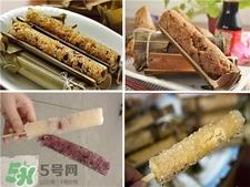 竹筒粽子怎么才不粘壁?竹筒粽子怎么才能成型?