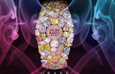 ​世界十大最贵手表 排名第一Graff Diamonds Hallucination Watch 第二名百达翡