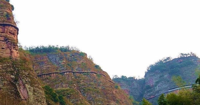 游绍兴新昌玻璃栈道, 风景美的不像话